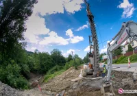 Trwa stabilizacja osuwiska - zdjęcie główne