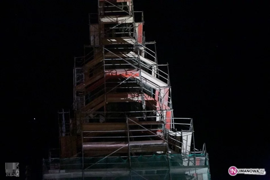 Pijani na rusztowaniu przy Bazylice - zdjęcie 4