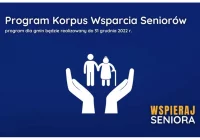 „Korpus Wsparcia Seniorów” na rok 2022 dla mieszkańców Miasta Limanowa. - zdjęcie główne