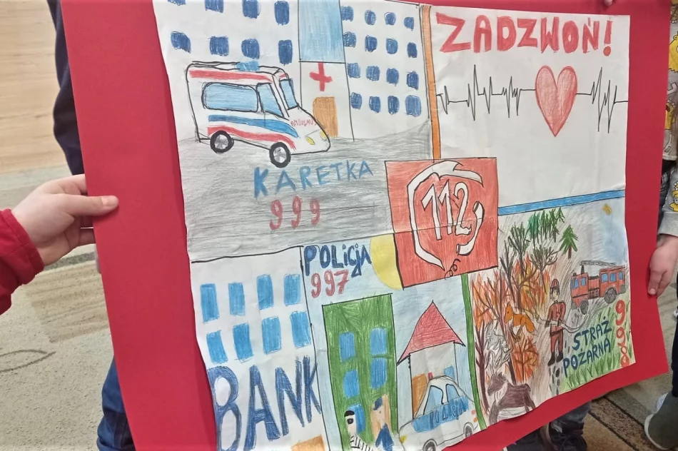Akcja „Ratownicy ze świetlicy” w SP nr 2 w ramach Międzynarodowego Dnia Numeru Alarmowego 112 - zdjęcie 8