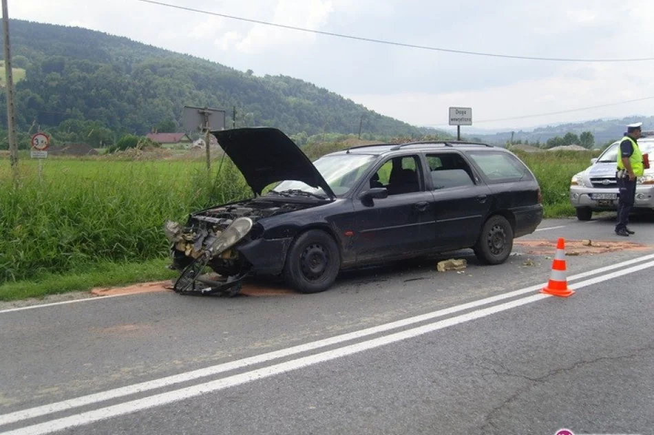 Kierowca nie zachował odstępu - zdjęcie 2