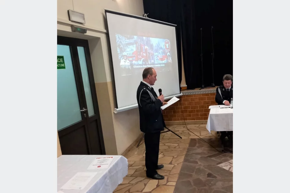 Odbyło się Walne Zebranie jednostki OSP Łososina Górna - zdjęcie 7