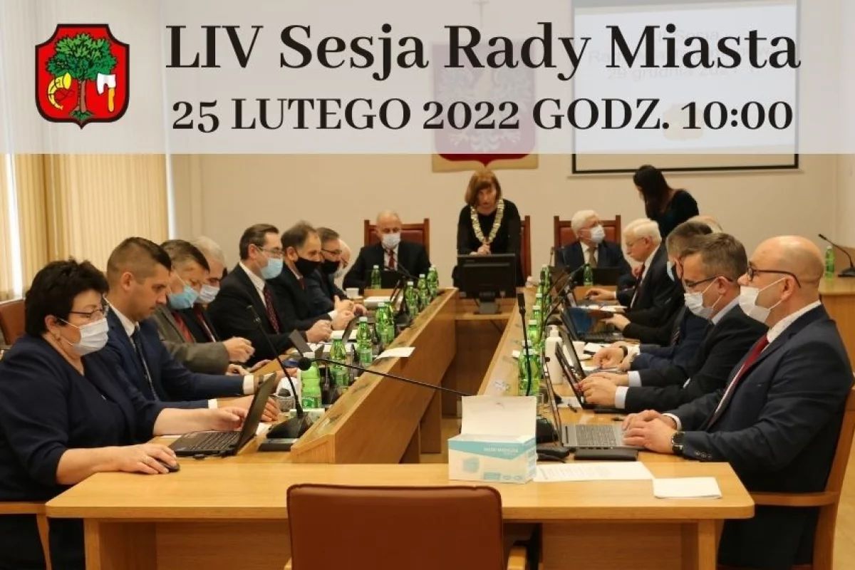 25 lutego odbędzie się LIV Sesja Rady Miasta Limanowa