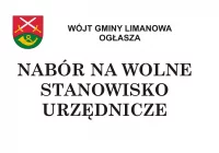 Nabór na wolne stanowisko urzędnicze podinspektora w Urzędzie Gminy Limanowa - zdjęcie główne
