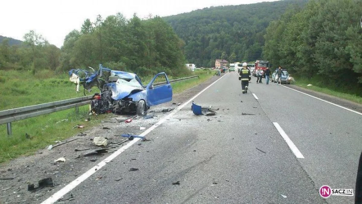 Targiczny wypadek, zginęła kobieta i dziecko