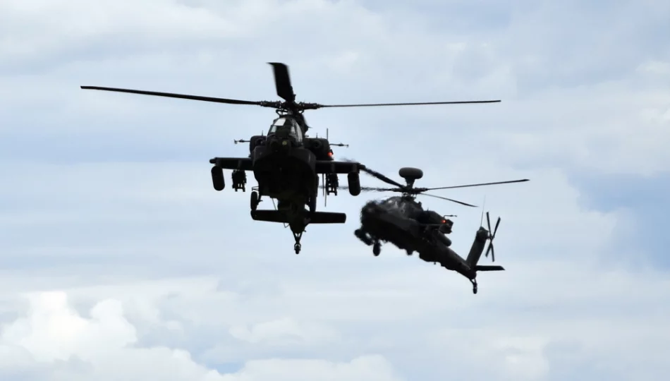 Amerykańskie śmigłowce AH-64 Apache w Polsce - zdjęcie 1