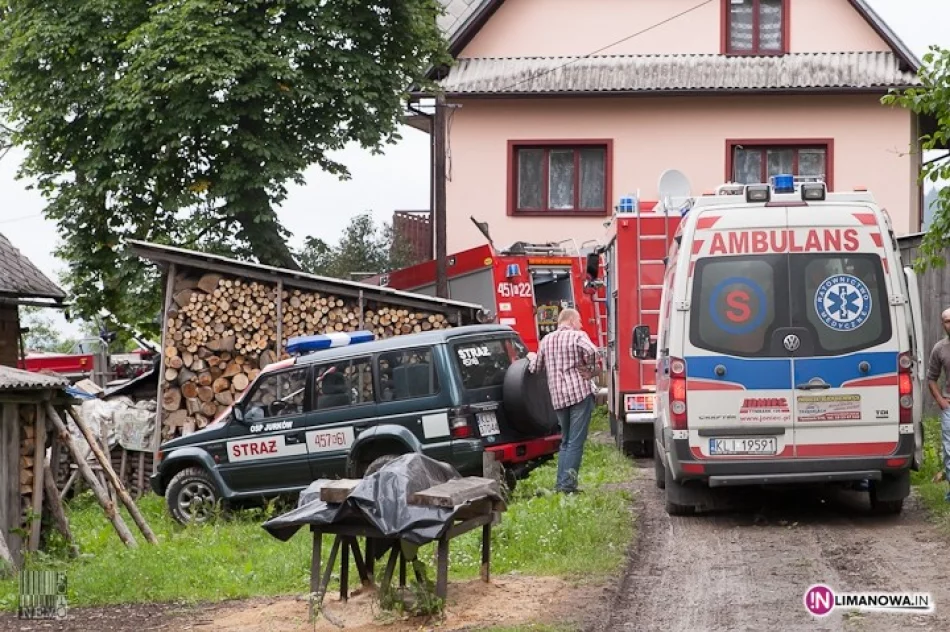 Wybuchł gaz, poparzony domownik - zdjęcie 2