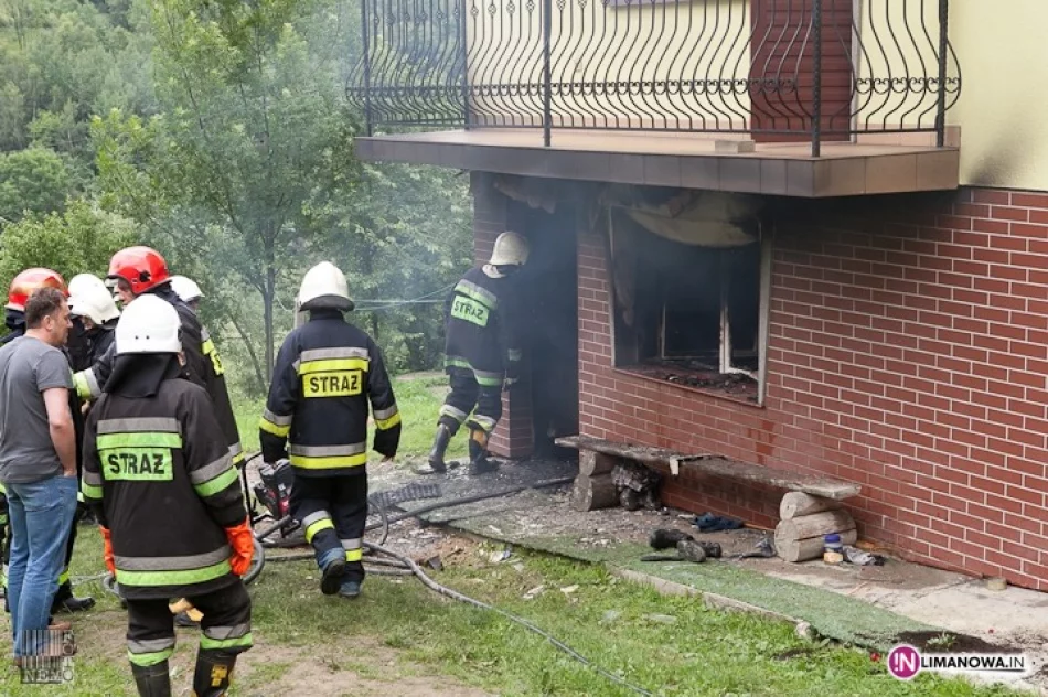 Wybuchł gaz, poparzony domownik - zdjęcie 3