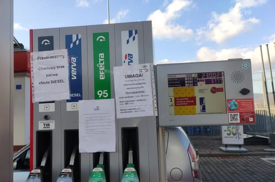 Stacja wprowadziła limity przy tankowaniu  - zdjęcie 2