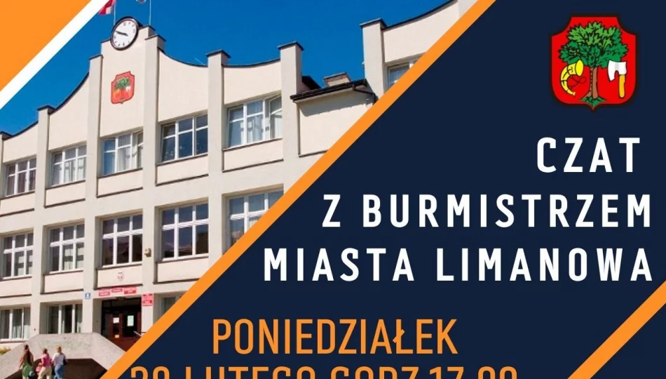 Czat z Burmistrzem – poniedziałek 28 lutego godz. 17:00 - zdjęcie 1