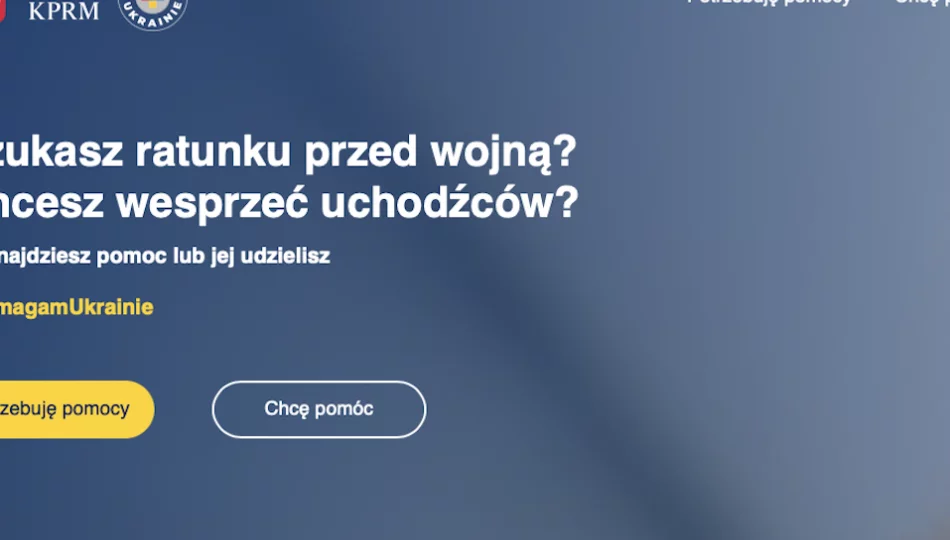 Uruchomiona strona pomagamukrainie.gov.pl - zdjęcie 1