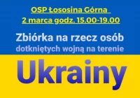 W akcję zbiórki rzeczy na pomoc UKRAINIE włącza się OSP Łososina Górna - zdjęcie główne