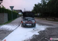 Pożar samochodu - zdjęcie główne