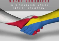 Ważny komunikat do mieszkańców przyjmujących uchodźców z Ukrainy - zdjęcie główne