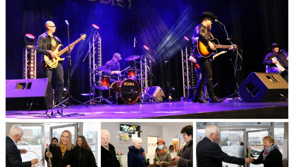 Koncert zespołu „Droga na Ostrołękę” z okazji Dnia Kobiet - zdjęcie 1