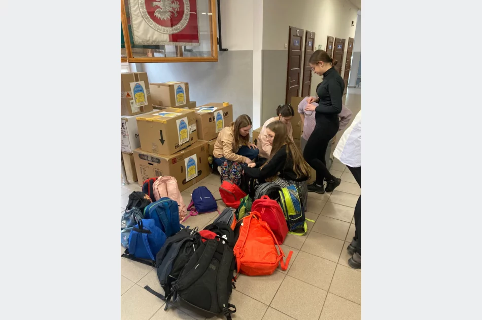 Szkoła zorganizowała spotkanie dla uchodźców - zdjęcie 2