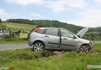 Dwie kolizjie. Uciekał przed 'czołówką' - zdjęcie główne