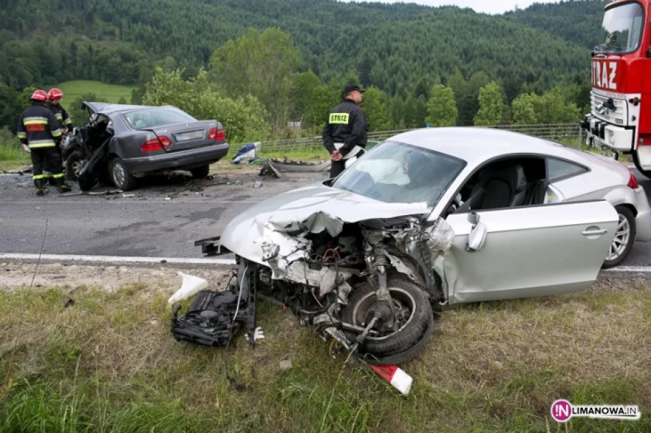 Czołowe zderzenie. Śmigłowiec na pomoc - zdjęcie 3