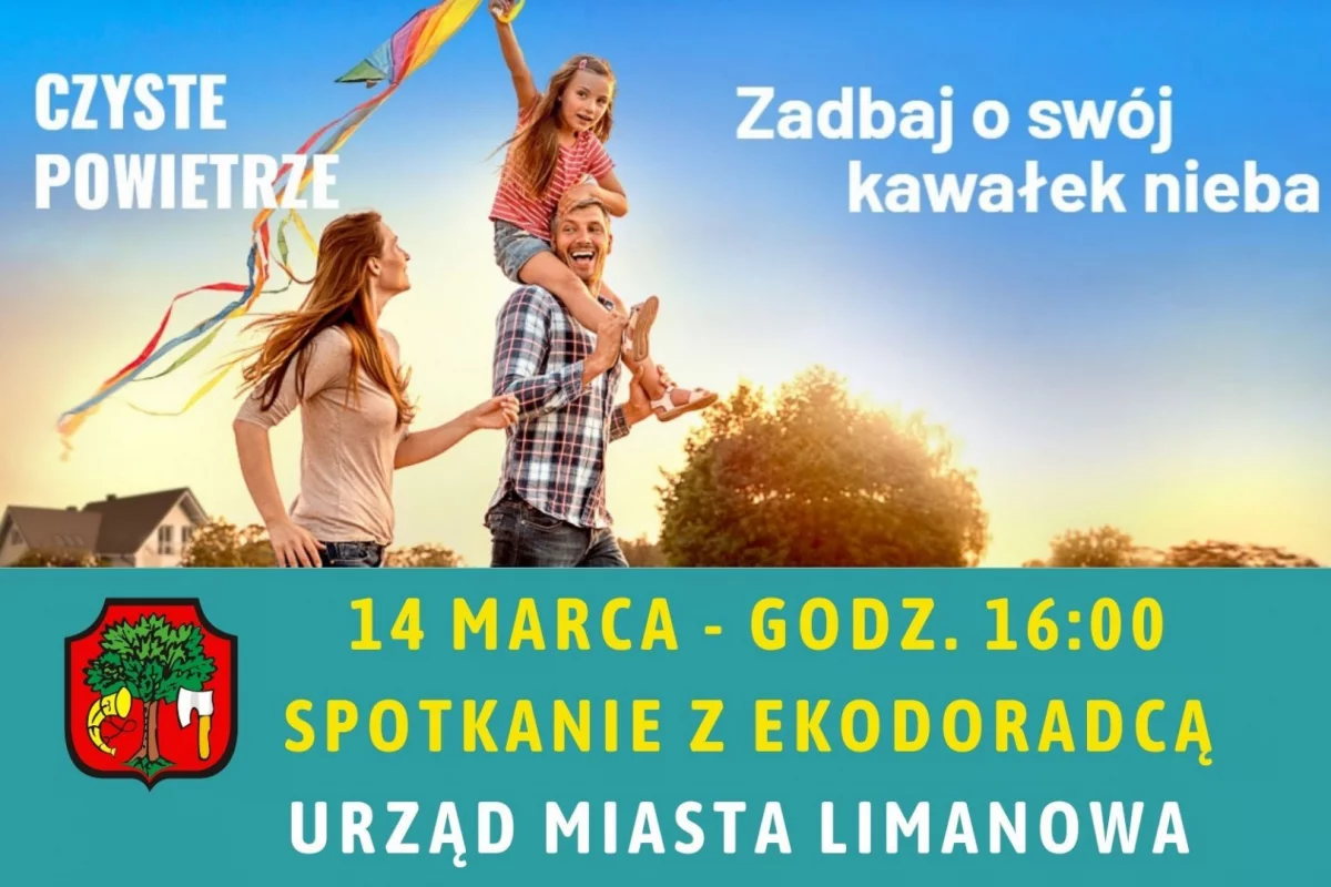 „Zadbaj o swój kawałek nieba” i skorzystaj z dotacji CZYSTE POWIETRZE – 14 marca spotkanie z EKODORADCĄ