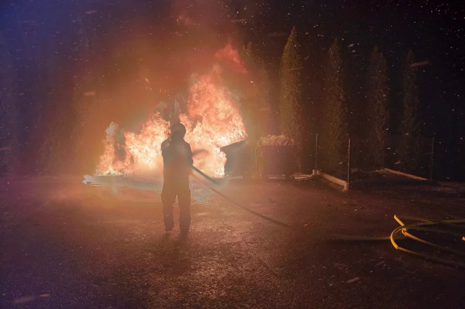 Pożar przy cmentarzu - zdjęcie 6