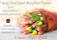 Życzenia z okazji Dnia Kobiet - zdjęcie główne