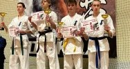 9 medali i II miejsce w klasyfikacji drużynowej limanowskich karateków na Mistrzostwach Makroregionu Południowego w Karate Kyokushin - zdjęcie 3