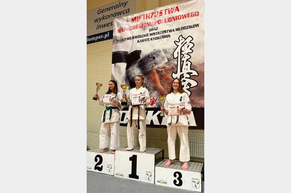 9 medali i II miejsce w klasyfikacji drużynowej limanowskich karateków na Mistrzostwach Makroregionu Południowego w Karate Kyokushin - zdjęcie 7
