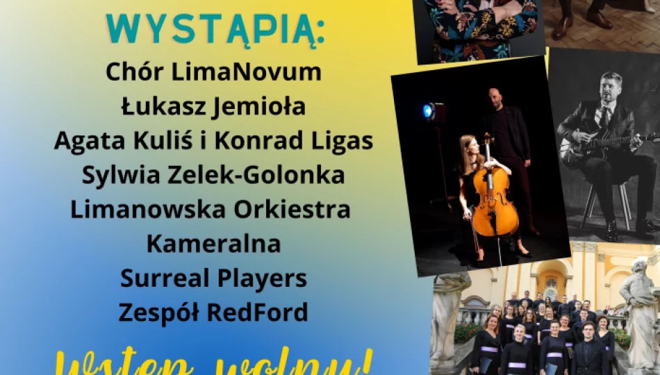 "Limanowscy Artyści Ukrainie" - już 20 marca koncert charytatywny dla Ukrainy w LDK - zdjęcie 1