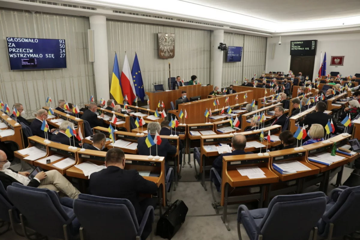 Ustawa o pomocy obywatelom Ukrainy przyjęta przez Senat z poprawkami