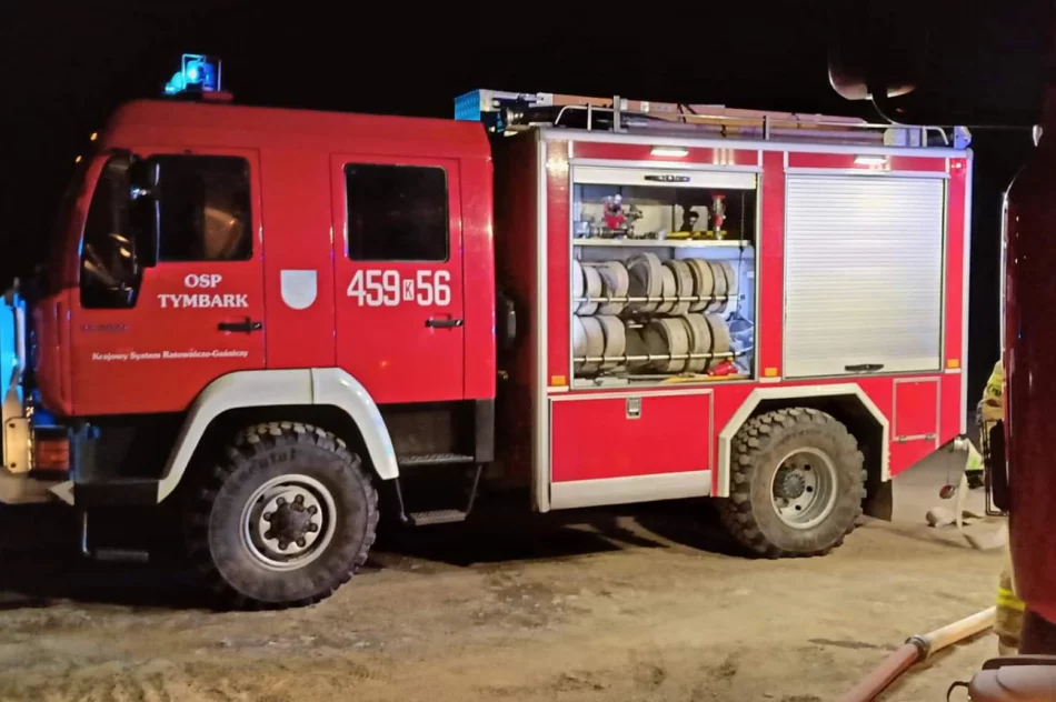 Zapalił się dach warsztatu mechanicznego - zdjęcie 5