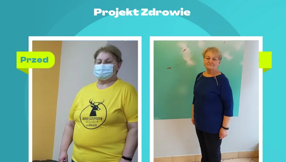 Kolejna metamorfoza w Projekt Zdrowie! Pani Stanisława schudła ponad 20 kg! - zdjęcie 1