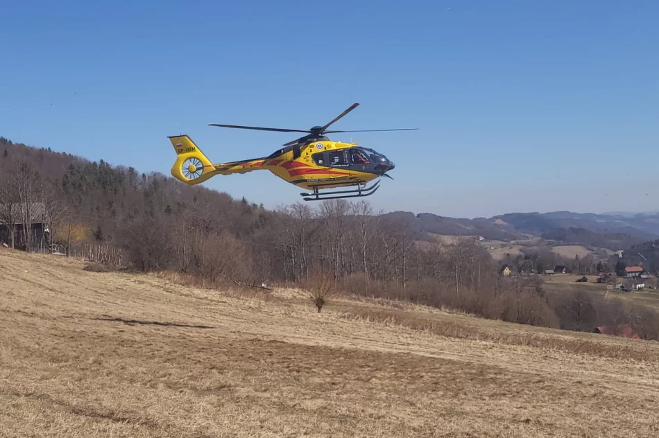 Poparzona 77-latka w stanie zagrożenia życia zabrana przez LPR - zdjęcie 8