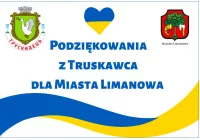 Władze Truskawca dziękują Miastu Limanowa za udzielone wsparcie - zdjęcie główne