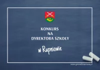 Konkurs na dyrektora Szkoły Podstawowej w Rupniowie - zdjęcie główne