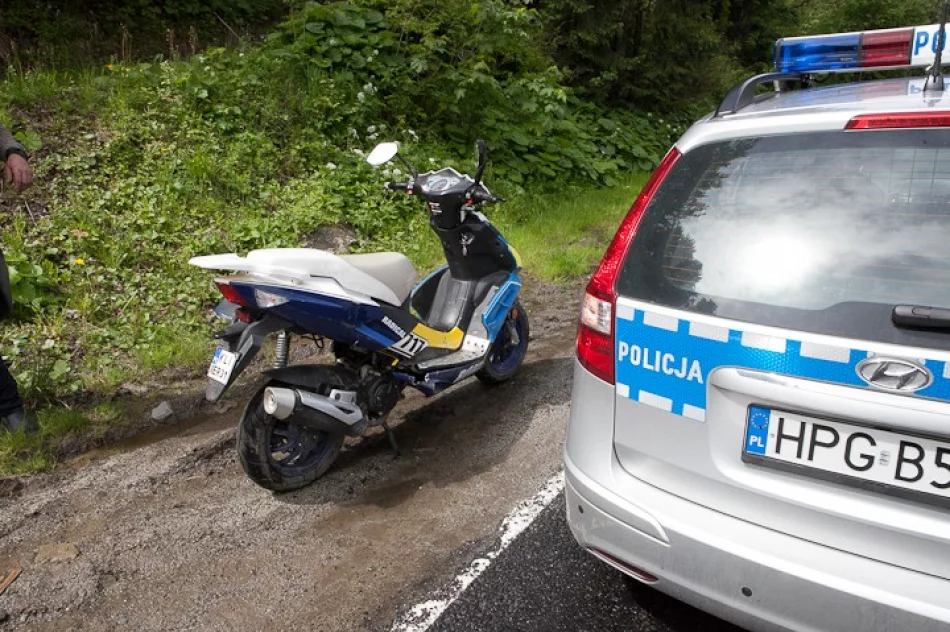 Uderzył w barierę i wpadł do rzeki - zdjęcie 2