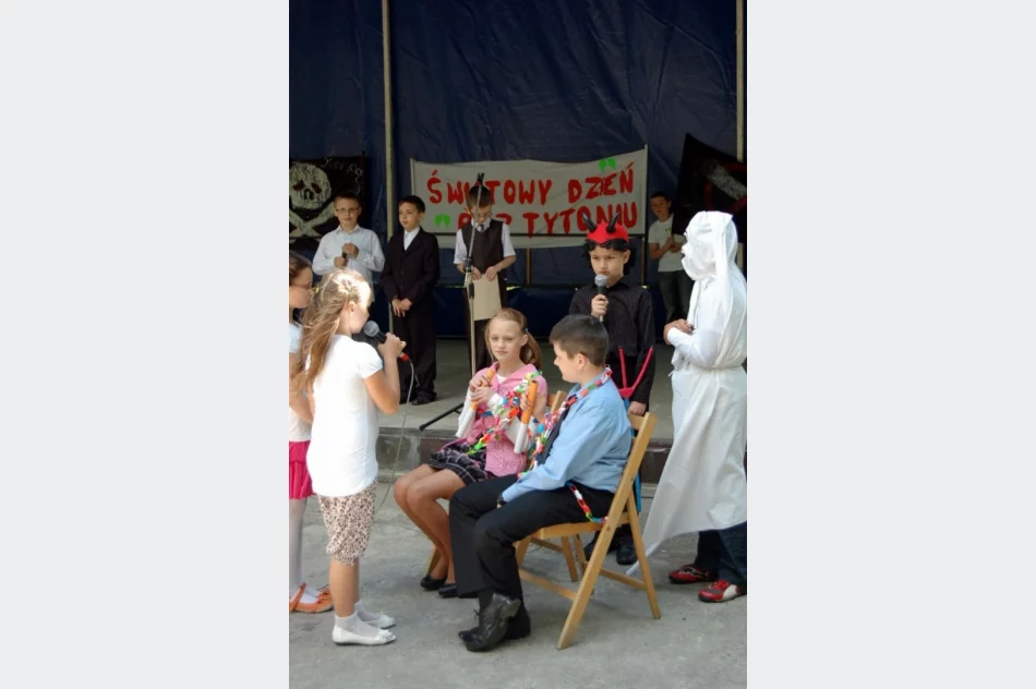 Limanowski 'Marsz przeciw paleniu' - zdjęcie 2