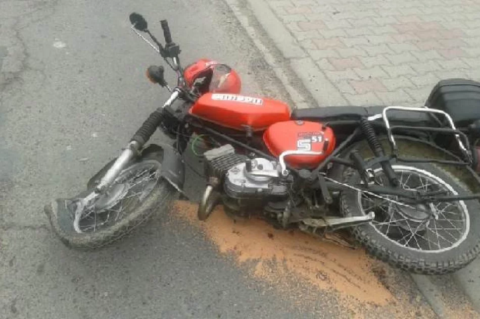Zderzenie z motorowerem - zdjęcie 2