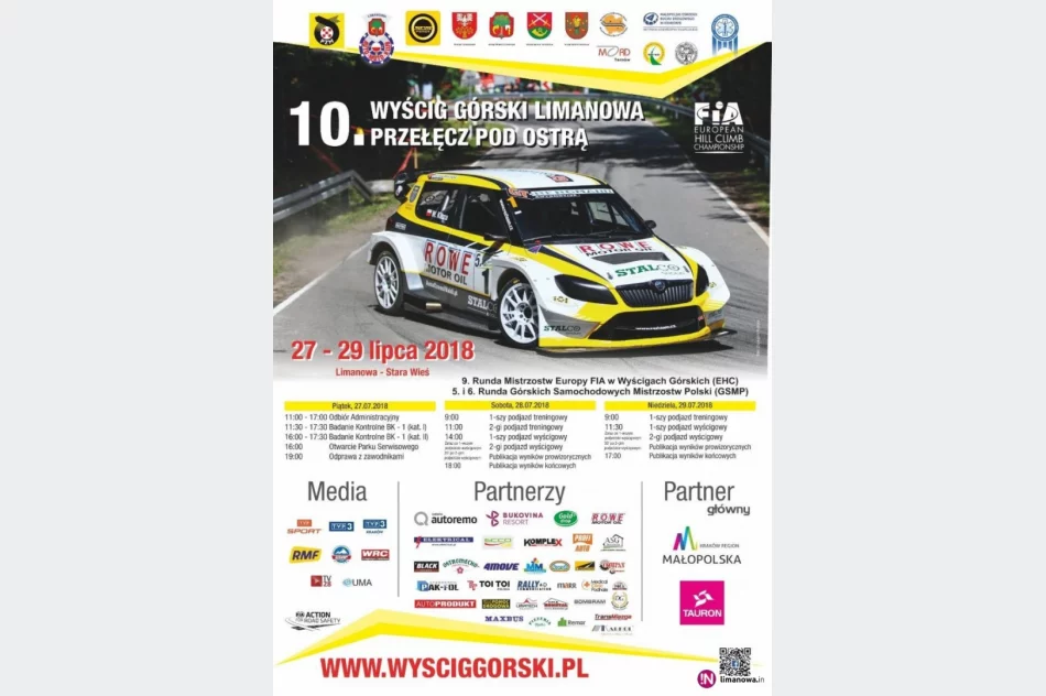 Już w najbliższy weekend Wyścig Górski Limanowa – Przełęcz pod Ostrą! - zdjęcie 2