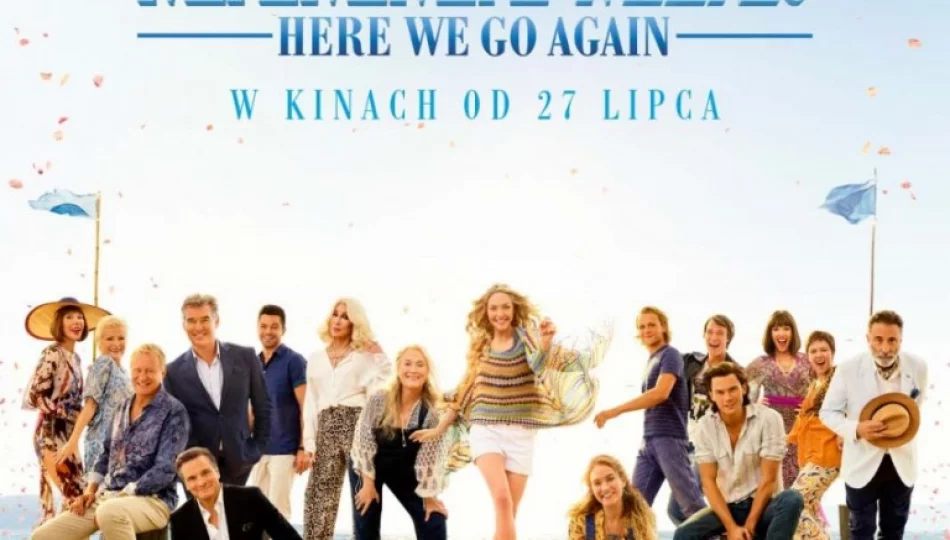 Premiera w kinie Klaps - „Mamma Mia: Here We Go Again” na ekranie od 27 lipca - zdjęcie 1