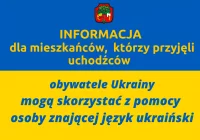 Osoba znająca język ukraiński udziela informacji w MOPS Limanowa - zdjęcie główne