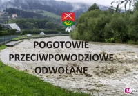 Odwołanie pogotowia przeciwpowodziowego w gminie Limanowa - zdjęcie główne