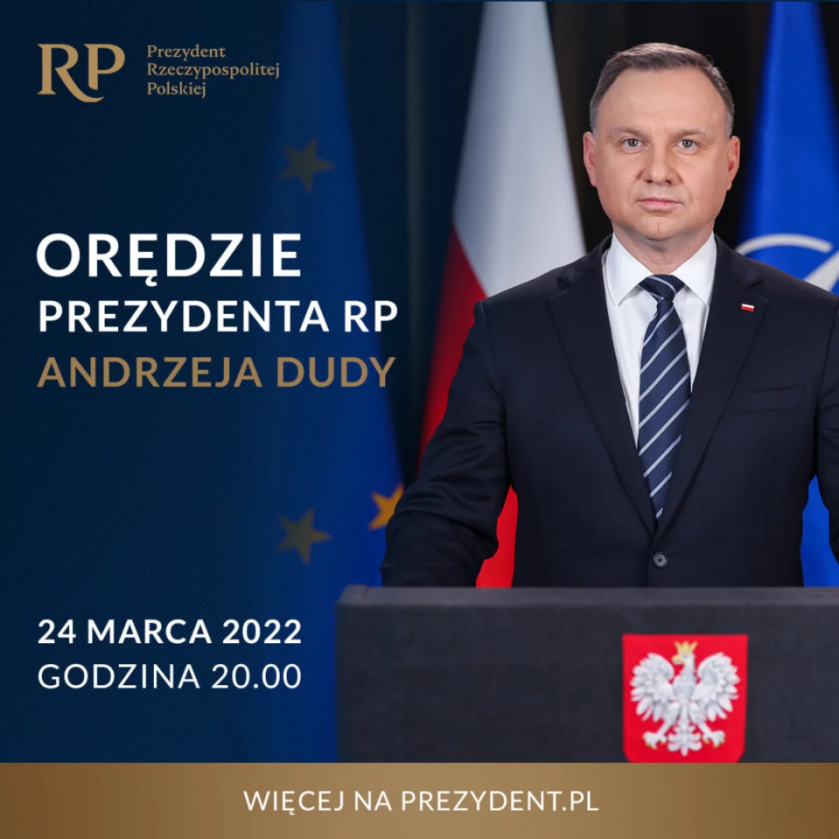 Orędzie Prezydenta RP Andrzeja Dudy (treść i wideo)