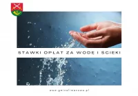 Obowiązujące stawki opłat za wodę i ścieki na lata 2022-2025 - zdjęcie główne