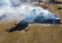 Kolejny pożar traw w regionie - zdjęcie główne