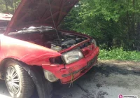 Dachowanie - kierowcy brak, właściciel pijany - zdjęcie główne