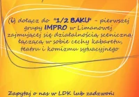 Szukają chętnych do 'impro' - zdjęcie główne