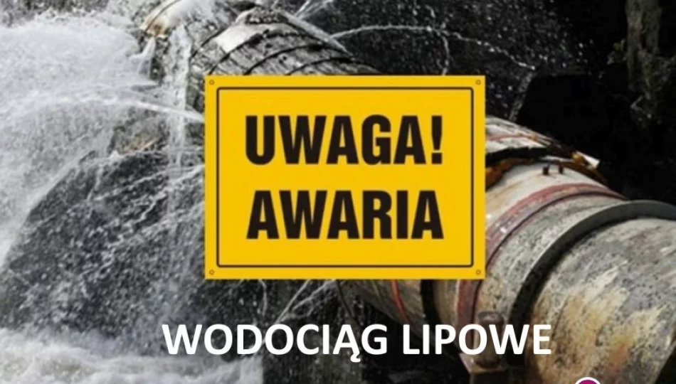 Awaria Wodociągu w Lipowem - zdjęcie 1