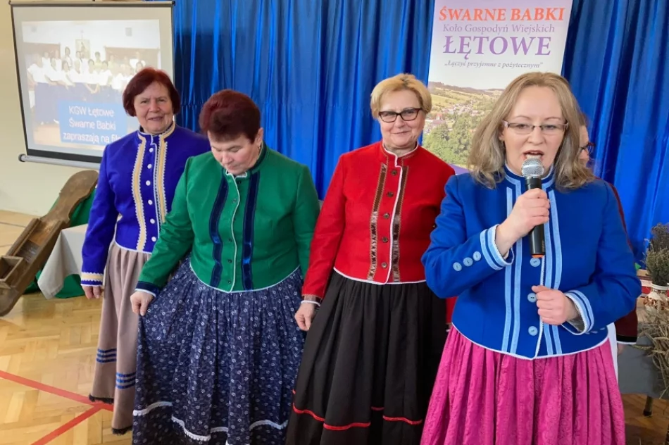 Śwarne Babki opowiadały młodym łętowianom o lokalnych tradycjach - zdjęcie 9