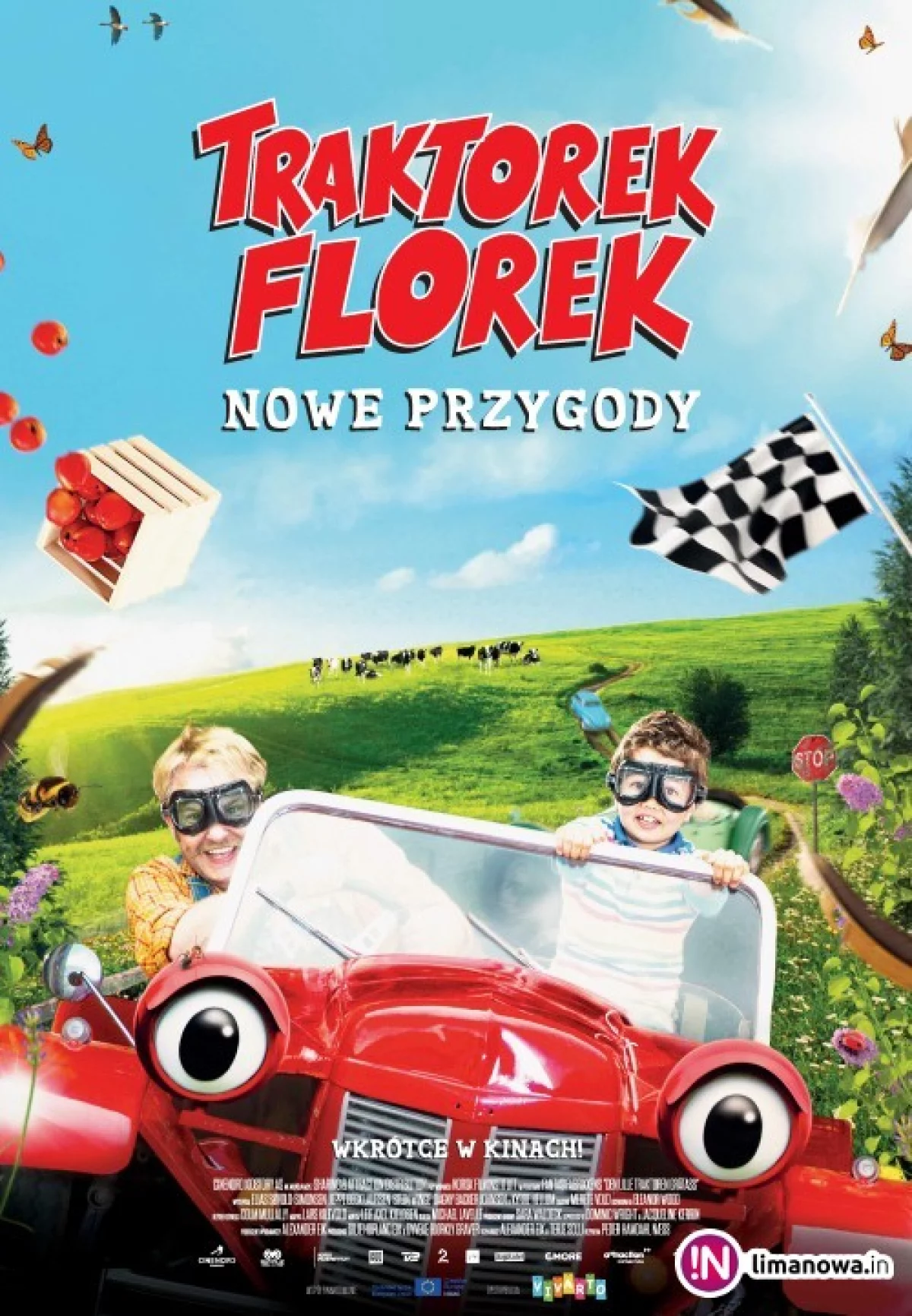 Wakacje w kinie Klaps - „Traktorek Florek - Nowe przygody” na ekranie 18 lipca