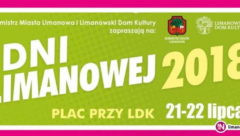 Już tylko 5 dni dzieli nas od Dni Limanowej! - zdjęcie 1